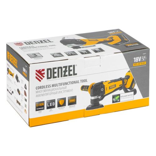 Многофункциональный инструмент аккумуляторный MTL-IB-18-02, Li-Ion, 18 В, 1.5 А*ч Denzel-Tehinstrument