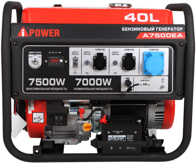 Портативный бензиновый генератор A-iPower A7500EA-Tehinstrument