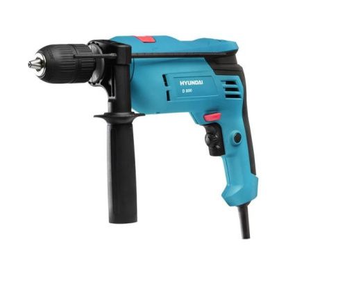 Электрическая ударная дрель HYUNDAI D 800 (дрель Хендай D 800)-Tehinstrument