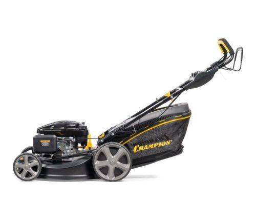 Газонокосилка CHAMPION LM5344 (PRO 4,4кВт привод 525мм 65л 25-75мм 1рычаг/6, 38кг 4в1)-Tehinstrument
