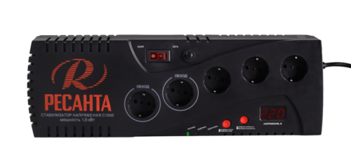 Стабилизатор напряжения РЕСАНТА С1500-Tehinstrument