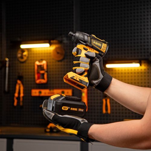 Винтоверт ударный аккумуляторный бесщет Denzel CID-IB-200-0-Tehinstrument