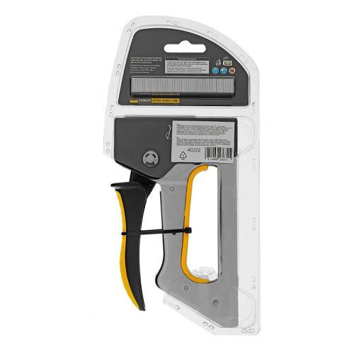 Степлер металлический, скобы в комплекте, 2К рукоятка, тип 53, 6-10 мм Denzel-Tehinstrument