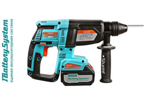 Аккумуляторный перфоратор  Sturm CRH1832BLC 1BatterySystem-Tehinstrument