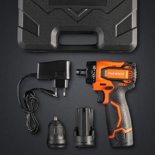 Дрель-шуруповерт аккумуляторная Patriot BR 369Li-Tehinstrument