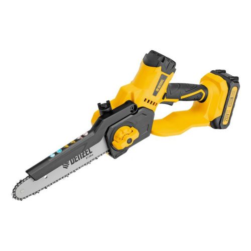 Цепная мини-пила аккумуляторная бесщет., СCS-200BL, шина 200 мм, Li-Ion, 20 В Denzel-Tehinstrument