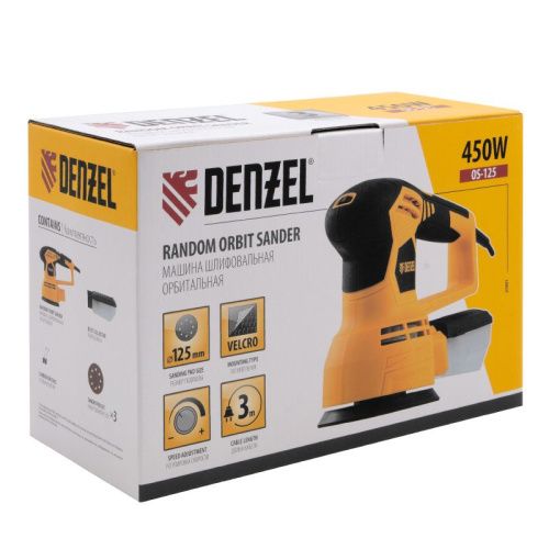 Машина шлифовальная эксцентриковая Denzel OS-125-Tehinstrument