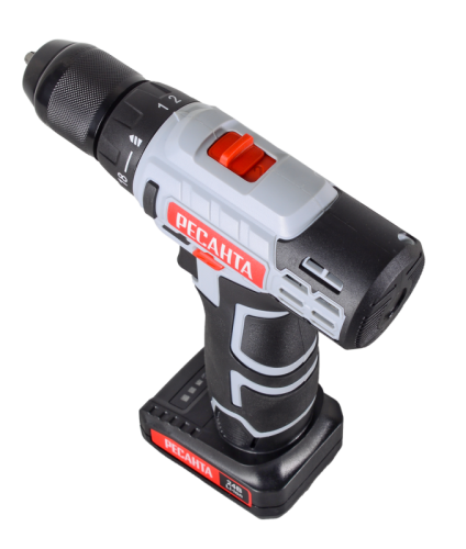 Дрель-шуруповерт аккумуляторная Ресанта ДА-24-2ЛК-Tehinstrument