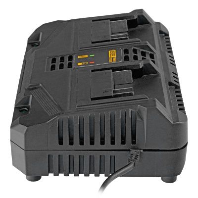 Устройство зарядное для аккумуляторов двухпортовое BCH-20-4.0x2, Li-Ion, 20 В, 4.0 А Denzel-Tehinstrument