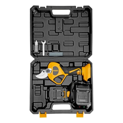 Бесщеточный аккумуляторный секатор Denzel CP-40BL, 20 В, Li-ion-Tehinstrument