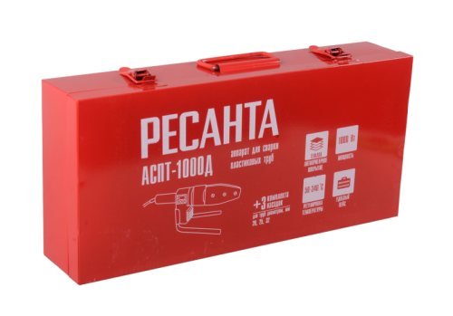 Аппарат для сварки пластиковых труб АСПТ-1000Д Ресанта-Tehinstrument
