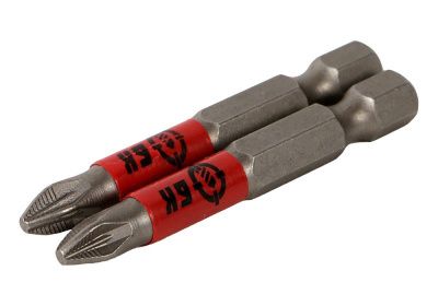 Биты PZ2x50мм, сталь S2, 2шт, БОЕКОМПЛЕКТ-Tehinstrument