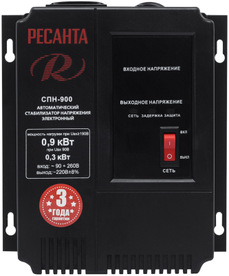 Стабилизатор напряжения РЕСАНТА СПН-900-Tehinstrument