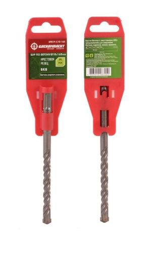 Бур SDS+ 10х160 крестовой резец ВК8 спираль S4 БОЕКОМПЛЕКТ-Tehinstrument