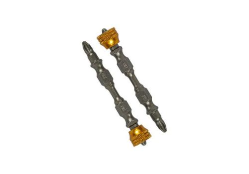 Биты PH2x65мм, со съемным магнитным держ., сталь S2, 2шт, БОЕКОМПЛЕКТ-Tehinstrument