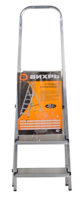 Стремянка алюминиевая ВИХРЬ СА 1х3-Tehinstrument