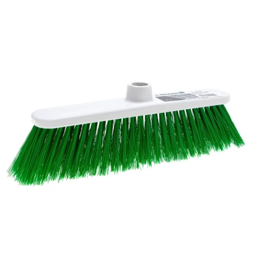 Щетка пластмассовая для подметания пола, 27 см, без черенка, салатовая щетина, Home Palisad-Tehinstrument
