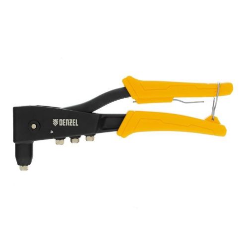 Заклепочник ручной, 255 мм, литой, усиленный, заклепки 2,4-3,2-4,0-4,8 мм Denzel-Tehinstrument