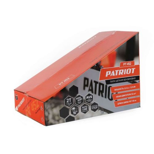 Пила цепная бензиновая Patriot PT 452-Tehinstrument