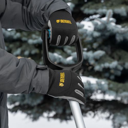 Перчатки универсальные, искусственный мех, работа с сенсорным экраном, размер 10 Denzel-Tehinstrument