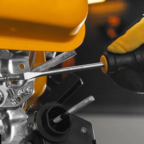 Отвертка, SL6x100 мм, S2, 3к рукоятка Denzel-Tehinstrument