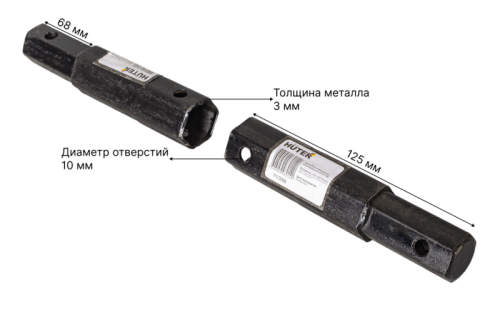 Удлинители колёсной оси для МК-9500,МК-11000,МК-13000,МК-15000 (шестиг.d 32*32*185) (комп. 2 шт.)-Tehinstrument