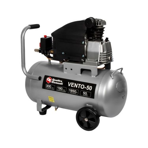 Компрессор поршневой масляный QUATTRO ELEMENTI VENTO-50-Tehinstrument