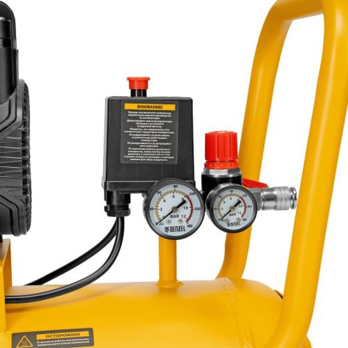 Малошумный безмасляный компрессор Denzel DLP-1500/50-Tehinstrument