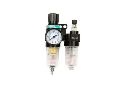Фильтр влагоотделитель с лубрикатором для пневмоинструмента 1/4"  Sturm-Tehinstrument