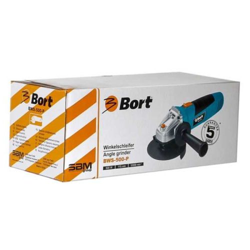 Угловая шлифовальная машина Bort BWS-500-P (болгарка Борт 500р), 98299946-Tehinstrument