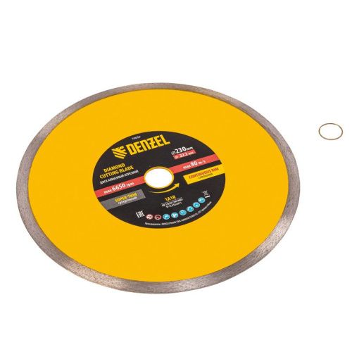 Диск алмазный отрезной Denzel 230 х 22,2 мм-Tehinstrument