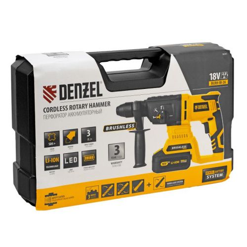Перфоратор аккумуляторный Denzel BLRH-IB-26-Tehinstrument