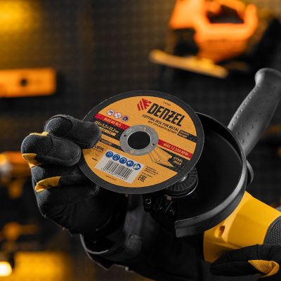 Круг отрезной по металлу, 125 х 1.2 х 22.2 мм Denzel-Tehinstrument