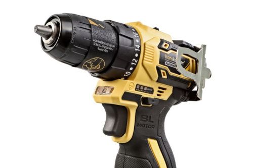 HCD1645BLC Дрель аккумуляторная б/щ Hanskonner, 14,4В, 45Нм, 2х2.0Ач, патрон 10мм, сумка-кейс-Tehinstrument