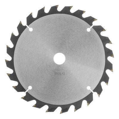 Пильный диск по дереву с гвоздями, ф185 х 20 мм, 24 зубов Denzel-Tehinstrument