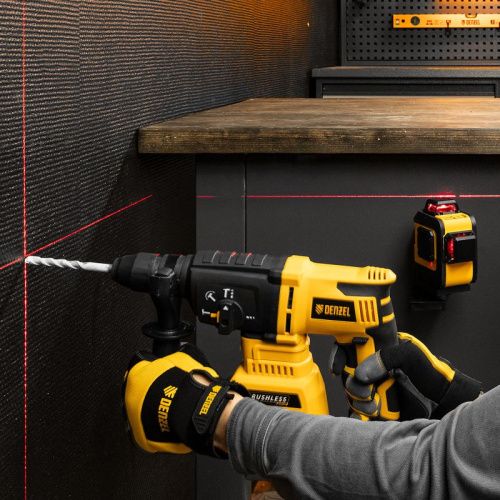 Лазерный уровень мультипризменный Denzel LX 360-2 Red-Tehinstrument