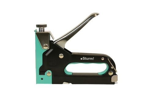 Степлер, 140 тип, скоба 4-14мм, скоба S(10-12мм), гвозди J(10-14мм),  Sturm-Tehinstrument