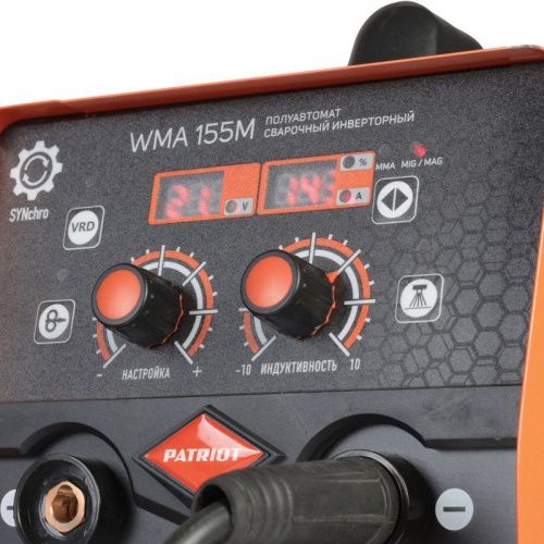 Полуавтомат сварочный инверторный Patriot WMA 155 M-Tehinstrument