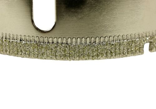 Коронка алмазн. По керам. Плитке и стеклу 75 х 55 мм,  с центрир. Сверл.  Sturm-Tehinstrument