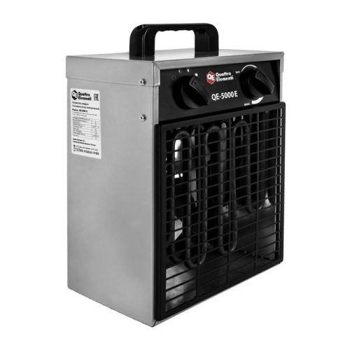 Нагреватель воздуха электрический с ТЭН QUATTRO ELEMENTI QE-5000 E-Tehinstrument
