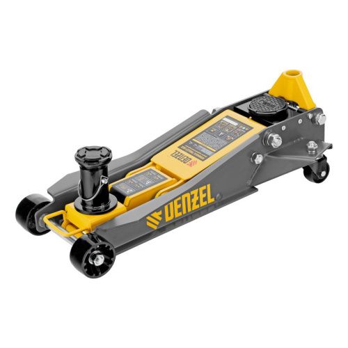 Домкрат гидравлический подкатной, 2/3 т, 98-770 мм, быстрый подъем, низ. подхват, проф, SUV Denzel-Tehinstrument
