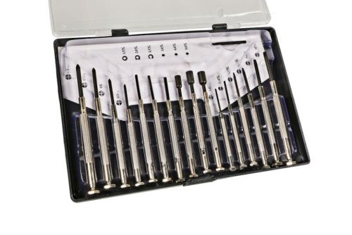 Набор часовых отверток, 16 шт, CrV  Sturm-Tehinstrument