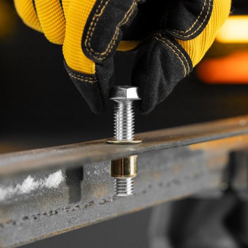 Заклепки резьбовые, стальные, оцинкованные, М10, пластиковый кейс, 35 шт. Denzel-Tehinstrument