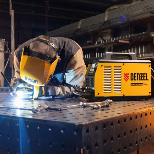 Аппарат инвертор. аргонодуговой сварки Denzel ITIG-200 DС Pulse Cold Weld-Tehinstrument