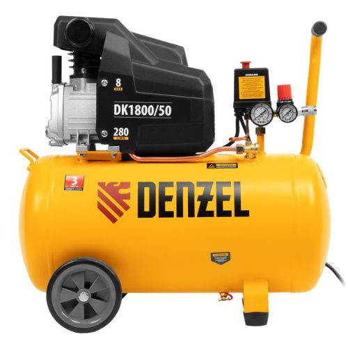 Компрессор воздушный Denzel DK1800/50, Х-PRO-Tehinstrument