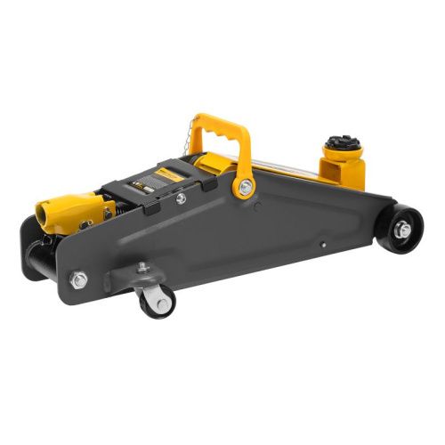 Домкрат гидравлический подкатной с фиксатором, 2,8 т, 135-385 мм Denzel-Tehinstrument