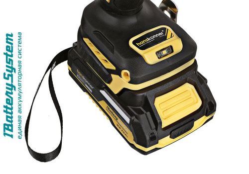 HCD2065C Дрель аккумуляторная  б/щ Hanskonner 1BatterySystem-Tehinstrument