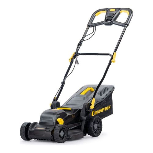 Газонокосилка эл. CHAMPION EM3414 (1,4 кВт травосб. 35л ширина 340мм 20-70мм, 10,7кг)-Tehinstrument