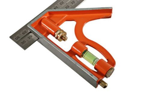 Угольник многофункциональный, 300 мм, уровень, чертилка,  Sturm-Tehinstrument