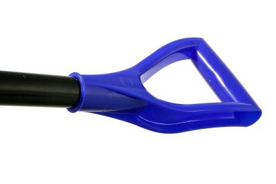 Лопата снегоуборочная 50х37 см, морозостойкий пластик, алюминевый черенок  Sturm-Tehinstrument